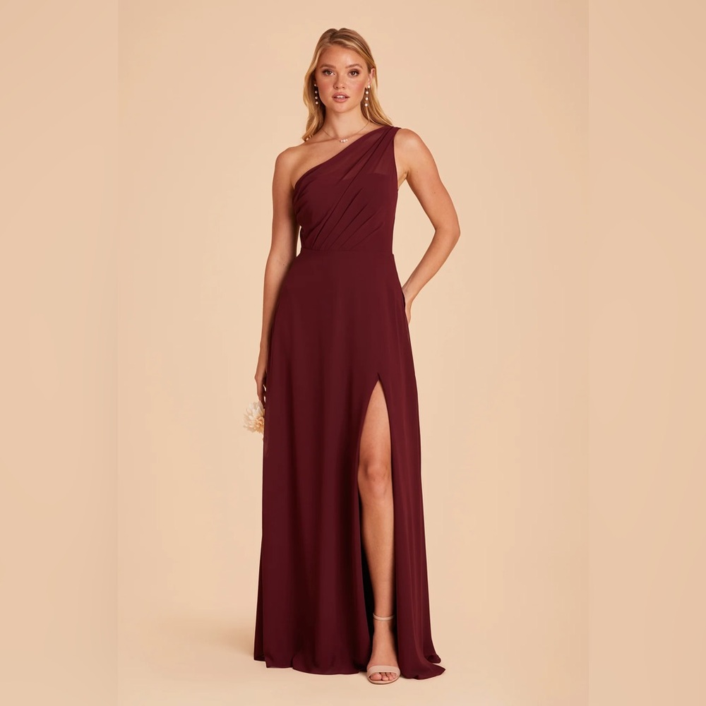 Birdy Grey Kira Bridesmaid Dress in Cabernet size Small